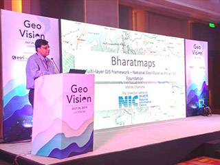 NIC UP organized ‘GeoVision’- a seminar for the State Govt. on the use of GIS and NIC initiatives for implementation of GIS enabled IT projects