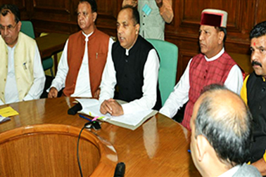 Hon'ble CM, Himachal Pradesh inaugurated the VC System at Shimla