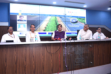 Hon'ble Minister of Road Transport and Highways launched Ministry's revamped website