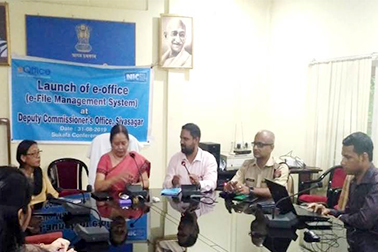 Sivasagar becomes the first District in Assam to launch eOffice