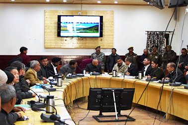 Launch of official website of UT of Ladakh by its first Lt. Governor