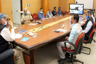 NIC VC Service is extensively used for review of COVID-19 activities in War Room established in Chandigarh