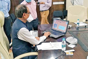 NIC developed Online MDM Portal and e-Payment Platform was used by Hon’ble CM of MP to transfer Rs 117 crores through DBT in bank accounts of 66.27 lakh students