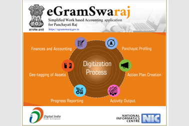 Hon'ble PM launched NIC developed, 'e-GramSwaraj', a unified portal & mobile app, a step towards digitization of Gram Panchayats