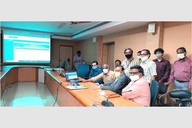 Launch of NIC developed end-to-end solution for students of Dr. NTR University of Health Sciences in Andhra Pradesh