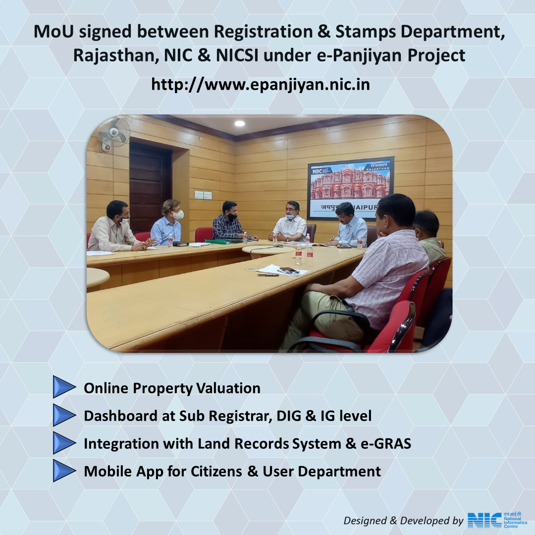 MoU signed between Registration